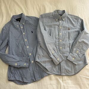 Ralph Lauren Boys Button Up Shirt Bundle